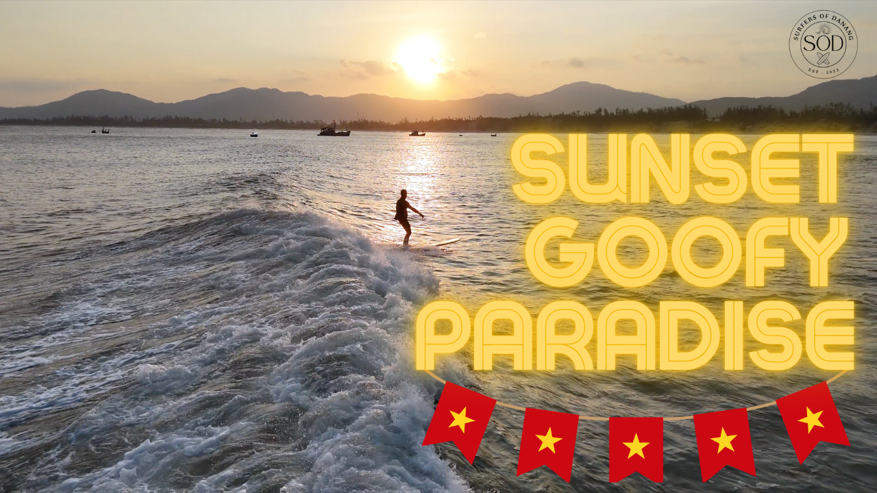 Sunset at Viet Nam Goofy Paradise